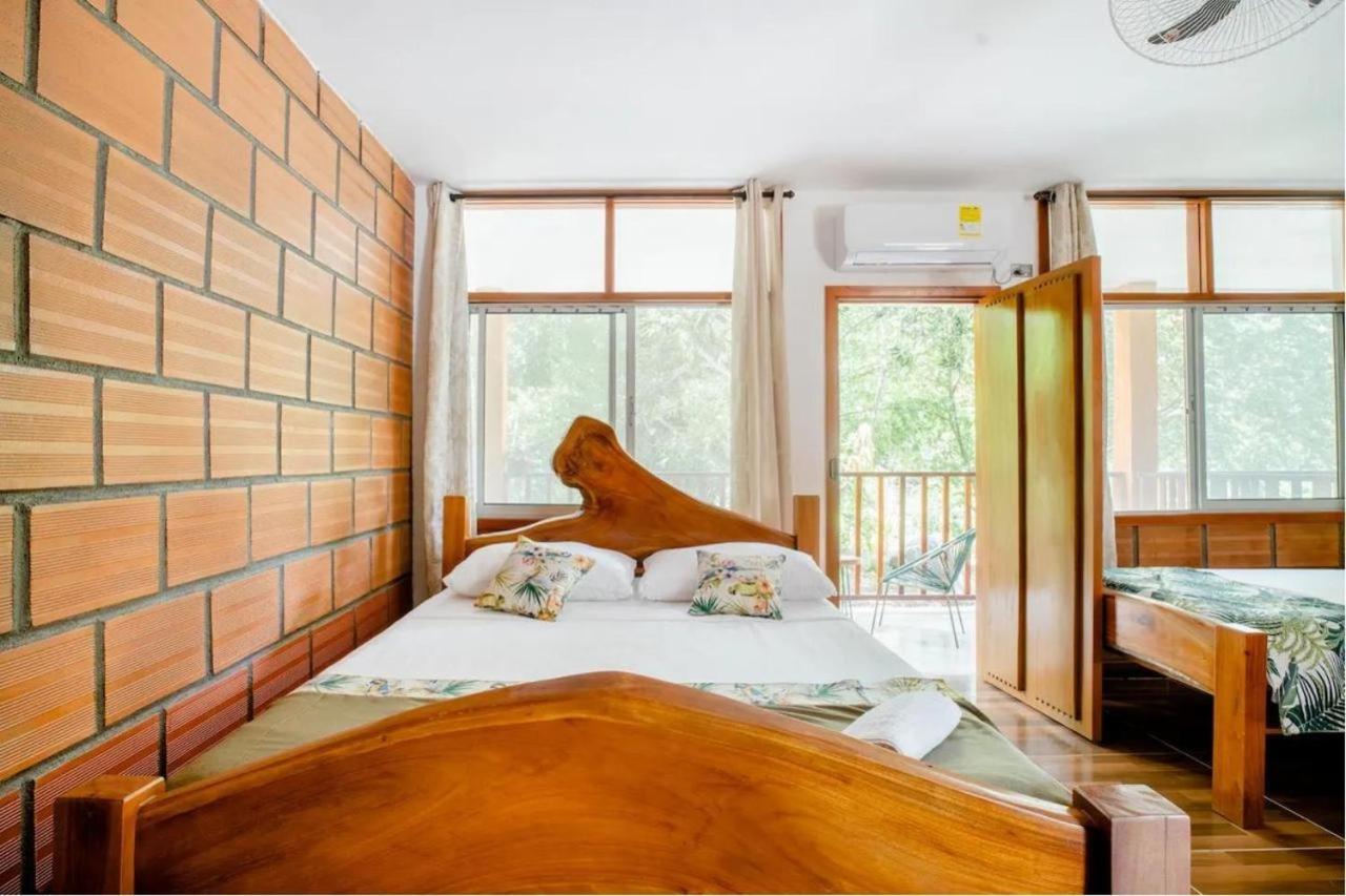 Arca Tayrona Restaurant & Hostal Los Naranjos Ngoại thất bức ảnh