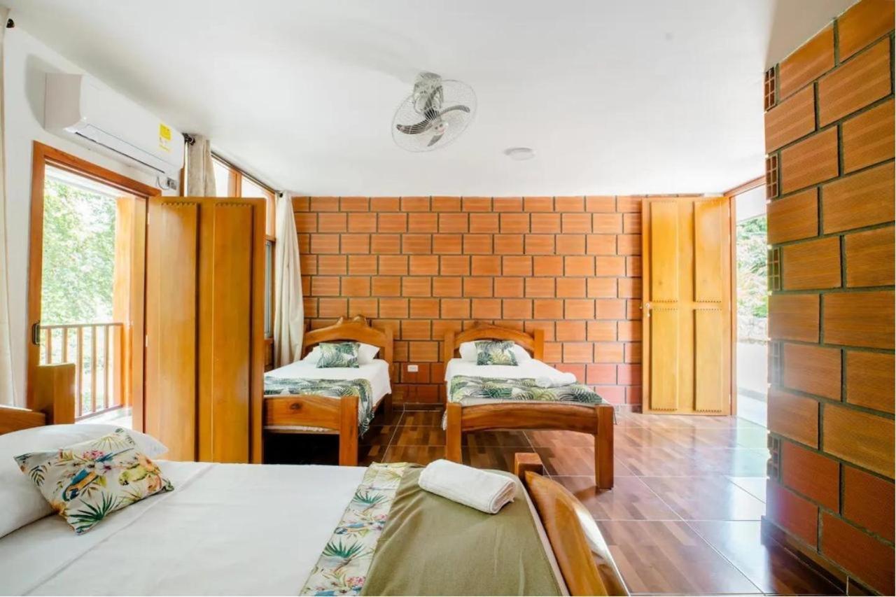 Arca Tayrona Restaurant & Hostal Los Naranjos Ngoại thất bức ảnh